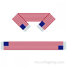 Scarf Amerika Syarikat Pasukan Bola Sepak Scarf Soccer Fans Scarf 15 * 150cm